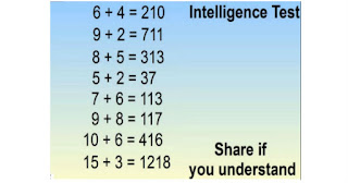 This Is A Simple Test To Determine If You Have An Above Average Intelligence. Can You Figure It Out ? 