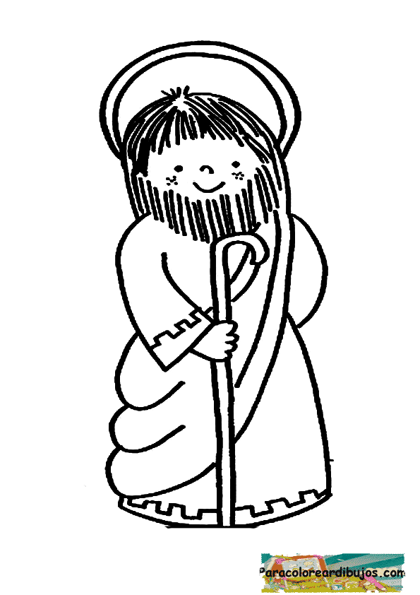 Dibujos De San Jose Para Colorear