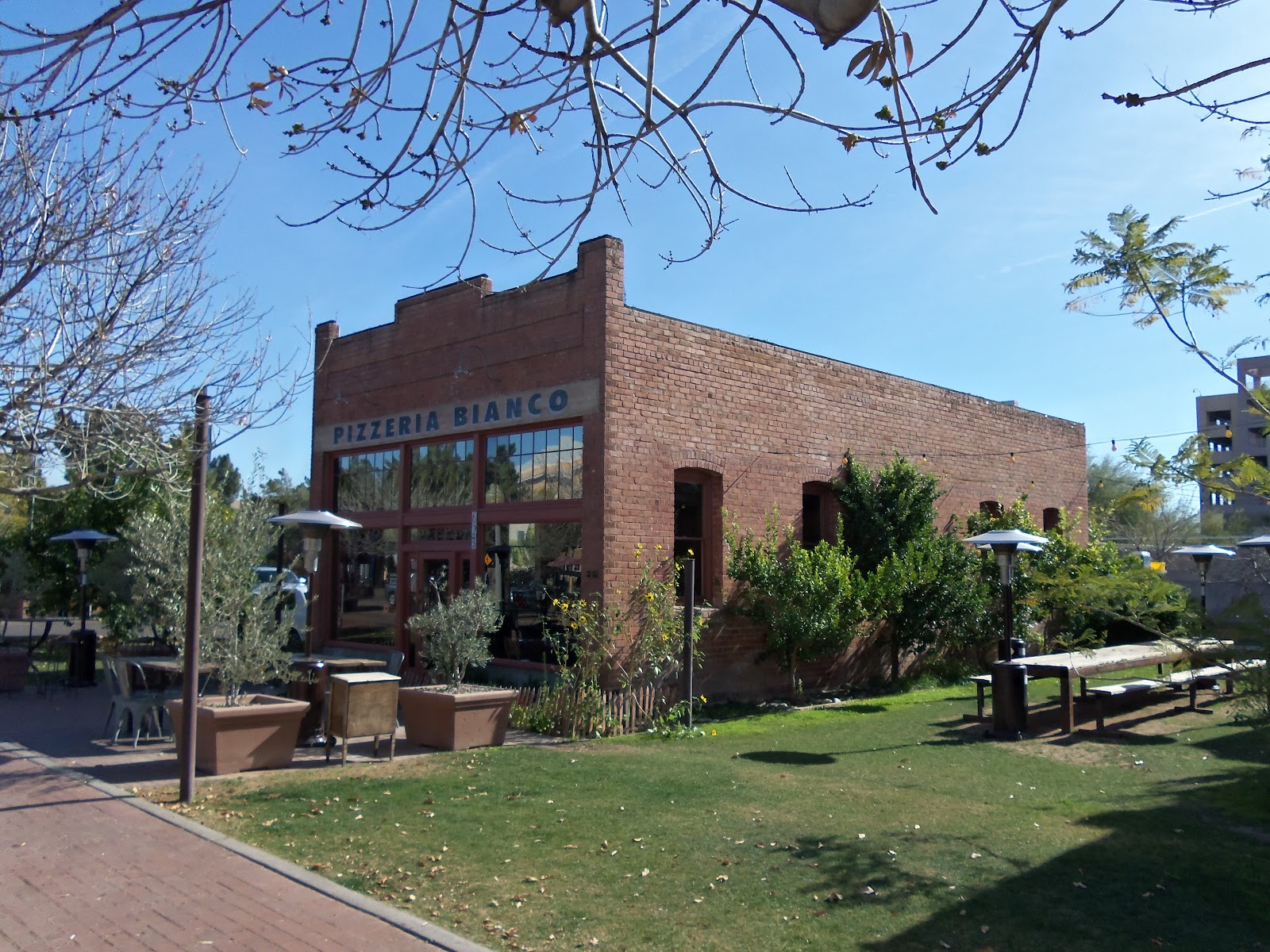 Suits in Strange Places Pizzeria Bianco The Answer to Poverty, War