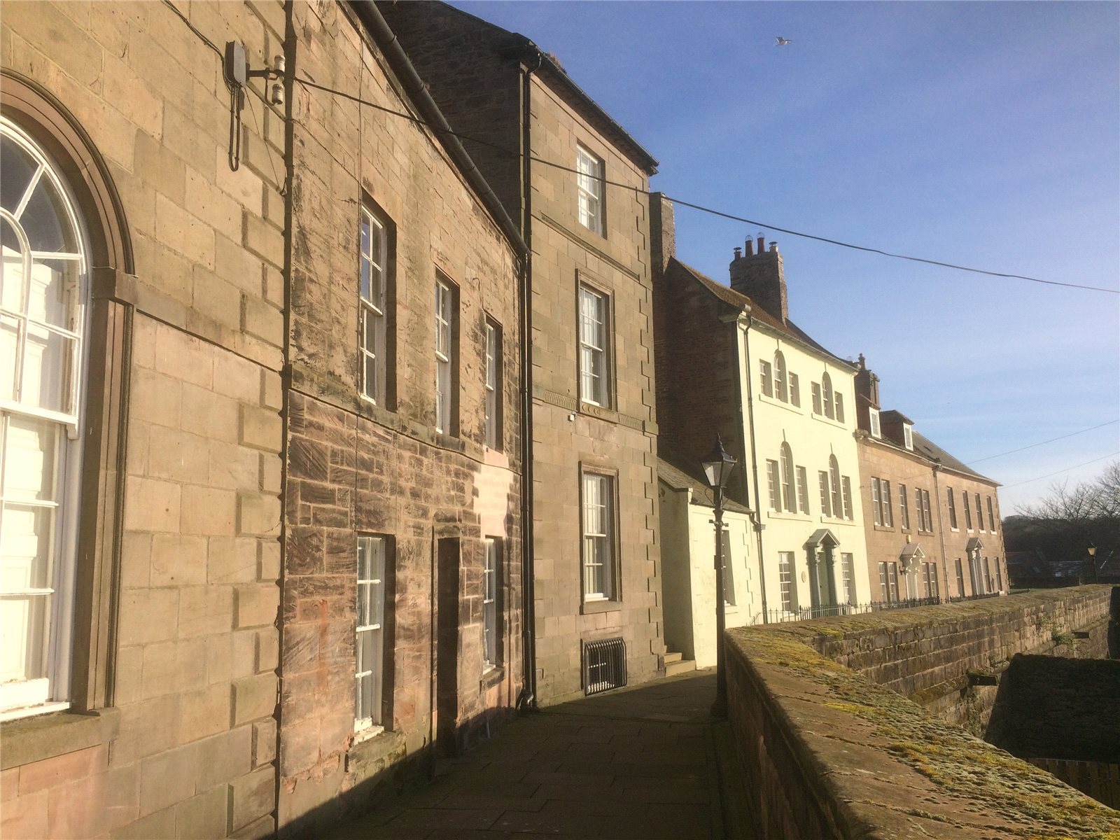 Wreck of the week Handsome Listed terrace with river views