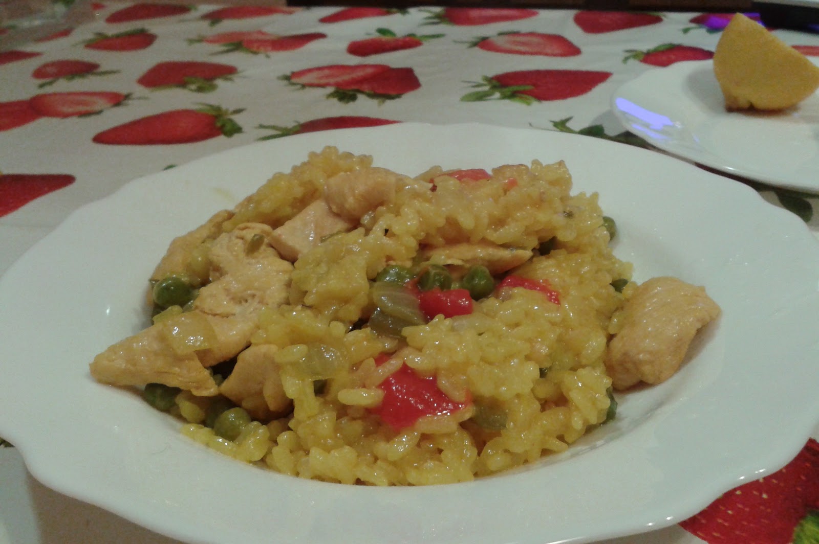 Coccinelle Paella de pollo en olla exprés