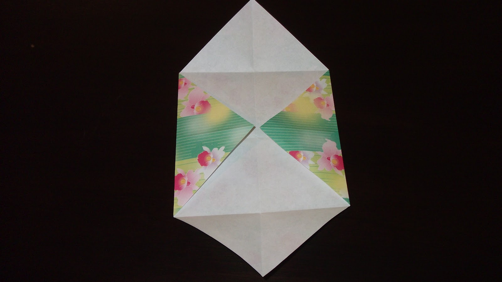 Scrapbook Art Boutique de Papel Origami caixa quadrada