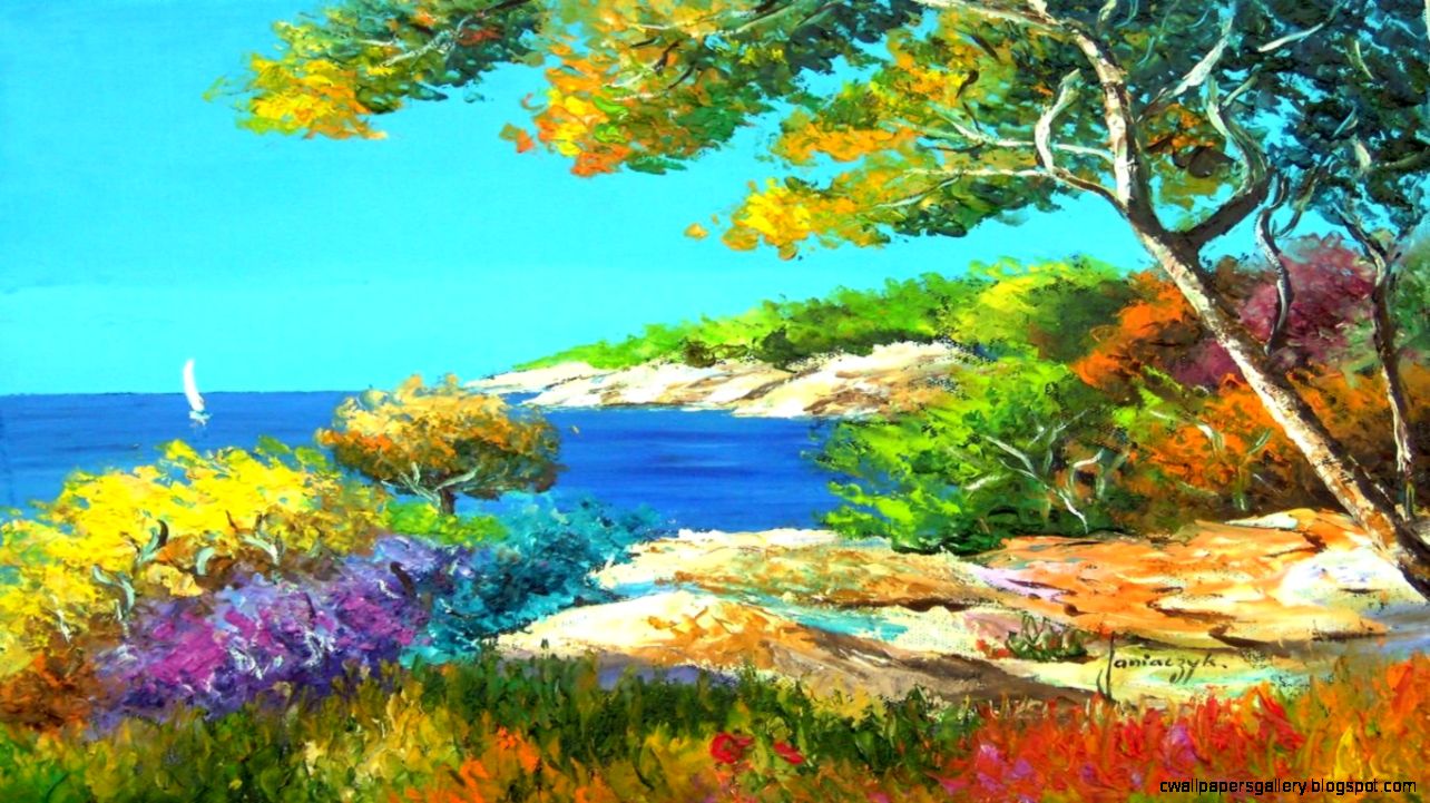 Famous Nature Paintings Artists Wallpapers Gallery