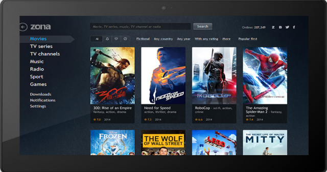 Zona لمشاهدة أقوى الأفلام والقنوات والمباريات المباشرة على الحاسوب برامج ويندوز