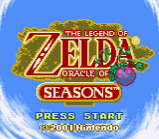 The Legend of Zelda - Oracle of Seasons - Título RPG