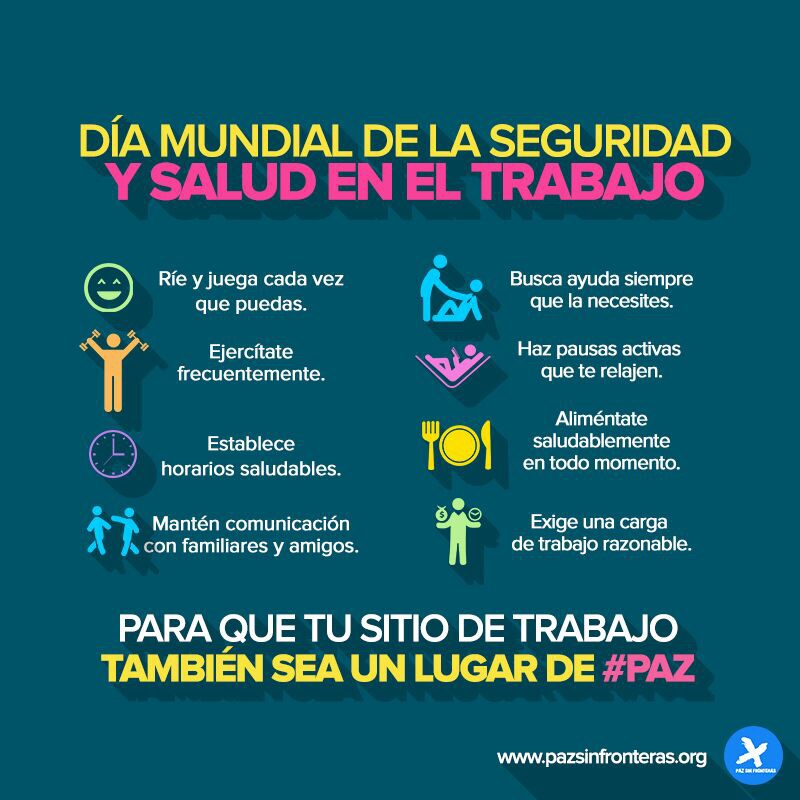 MEDIAGNÓSTICA TECMEDI SAS DIA MUNDIAL DE LA SEGURIDAD Y SALUD EN EL