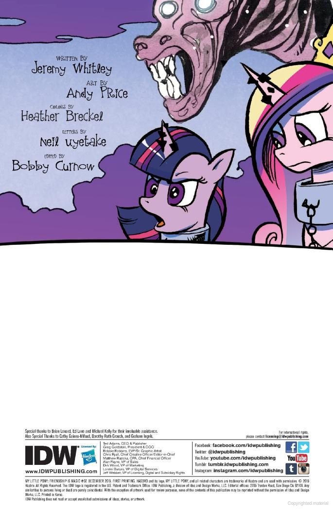 Extended Preview For Friendship is Magic Comic #37