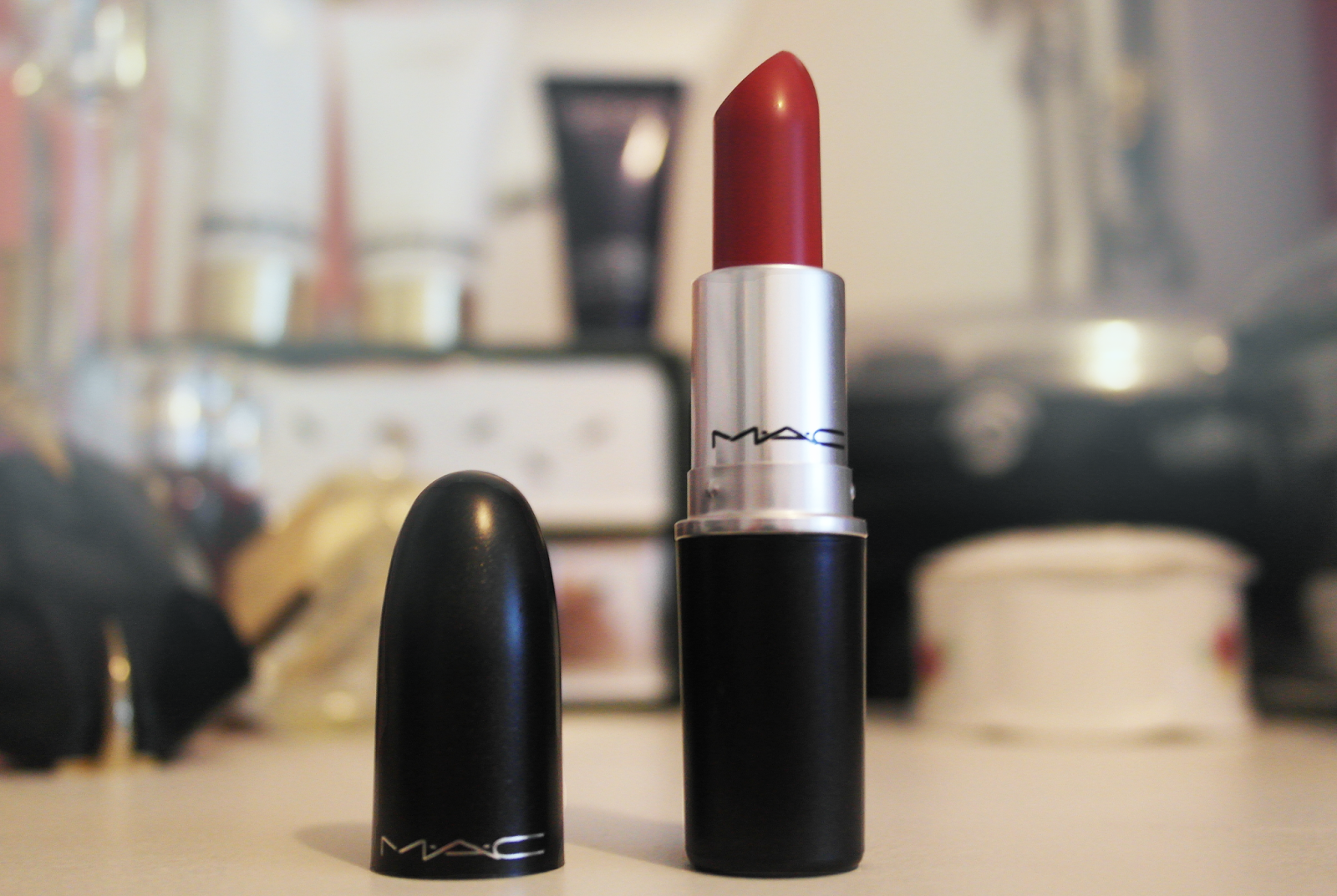 Tanesha Marie MAC Ruby Woo Lipstick Review & How To Wear It The True