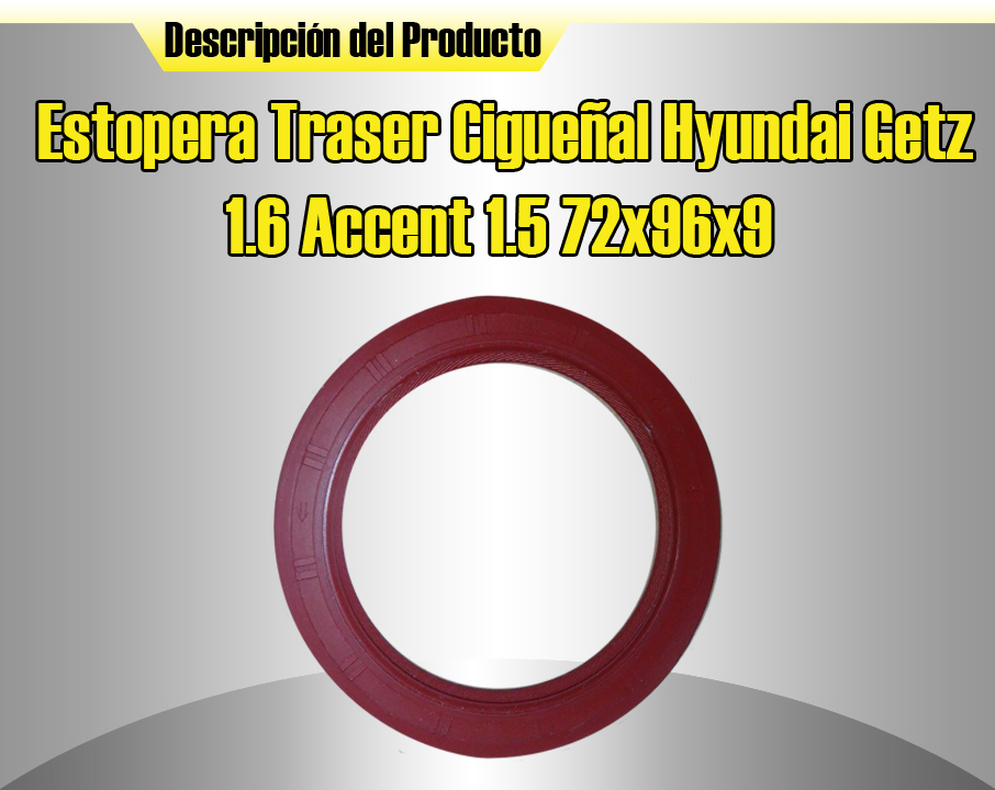 Inversiones GT, C.A Estopera Traser Cigueñal