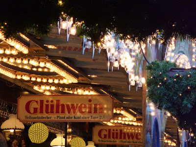 A “Glühwein” bar on Bremen's Christmas market