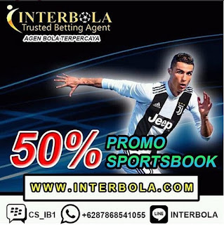 Bonus Sportbook Terbesar 50% DI INTERBOLA : Agen Bola Online Terpercaya 5