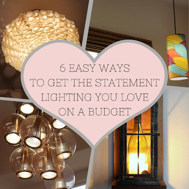how to get the statement lighting you love on a budget