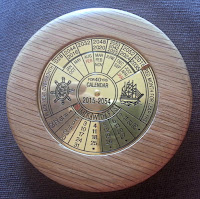 Wooden 40 Year Calendar Wooden 40 year calendar from Timber Treasures