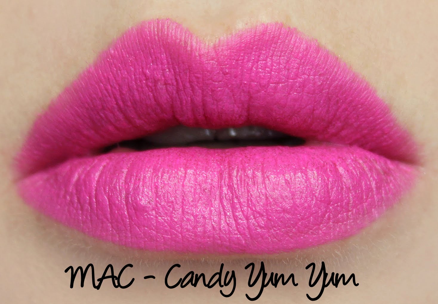 MAC Candy Yum Yum lipstick swatch