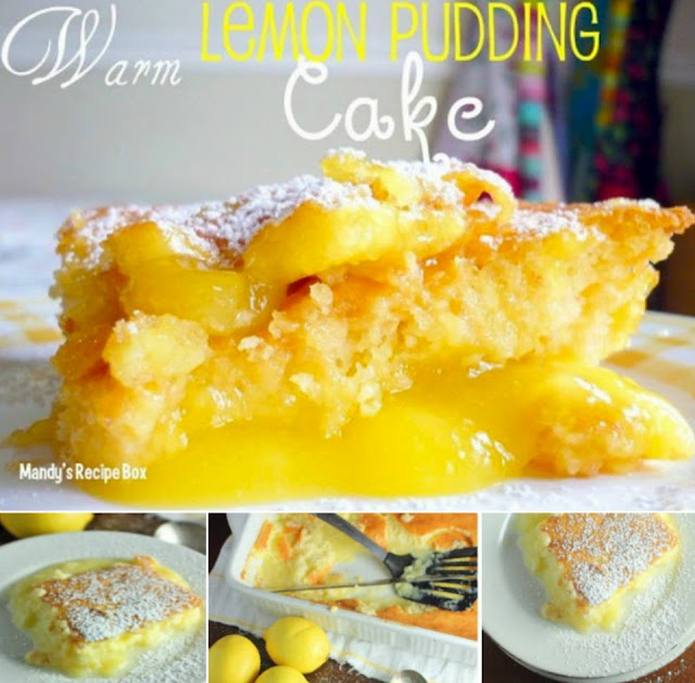 DIY Lemon Pudding Cake
