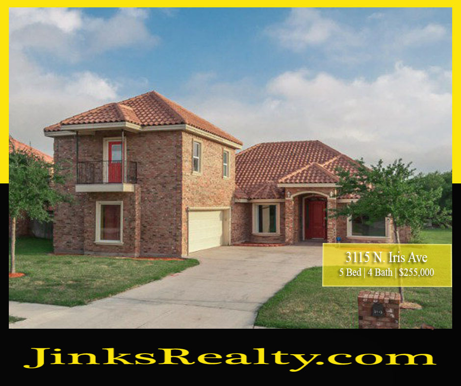 Homes For Sale McAllen McAllen Real Estate Home For Sale 3115 N Iris