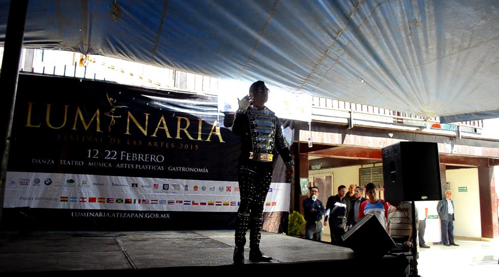 ALBERT JACKSON Festival de las Artes Luminaria 2015 Atizapán de Zaragoza
