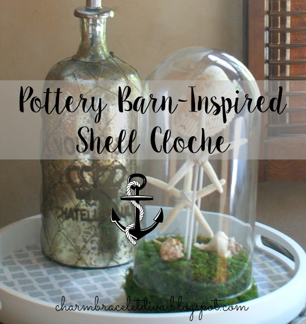 How to Make A Pottery Barn-Inspired Shell Cloche