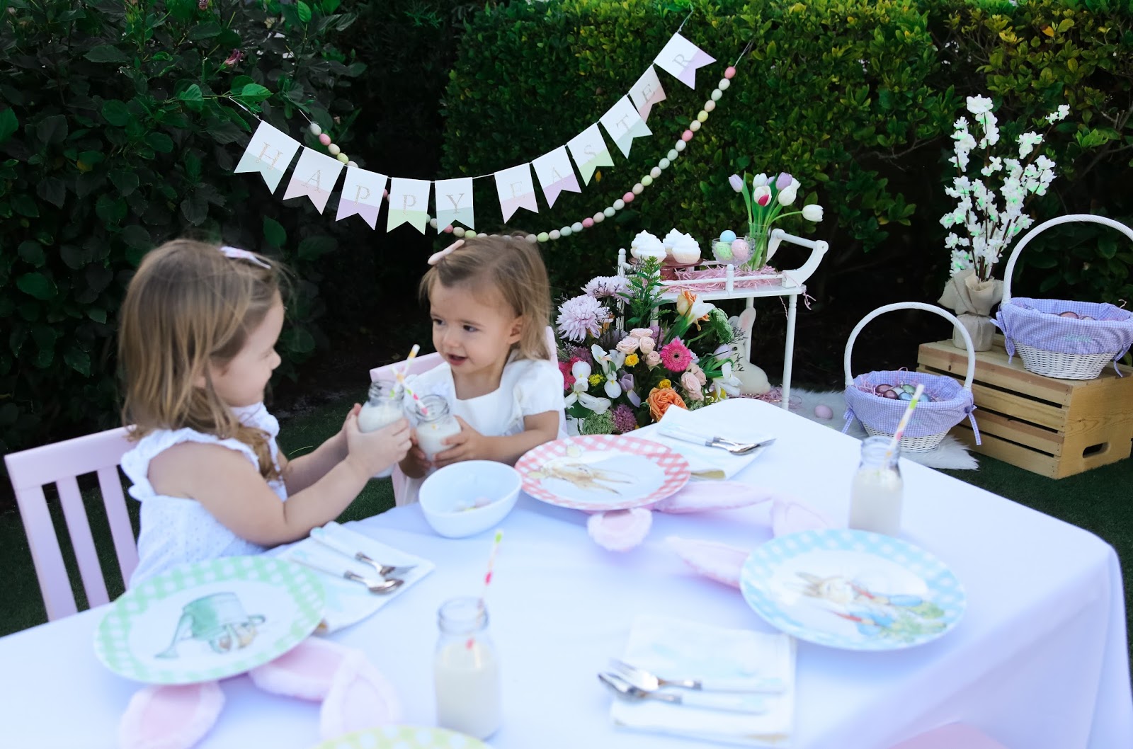 A Lovely Kids Easter Party by popular party blogger Celebration Stylist