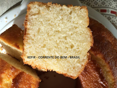 BOLO DE ARROZ COM KEFIR DE LEITE BOLO DE ARROZ COM KEFIR DE LEITE