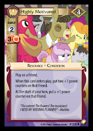 My Little Pony Highly Motivated Equestrian Odysseys CCG Card