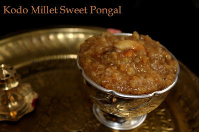 Kodo Millet Sweet Pongal