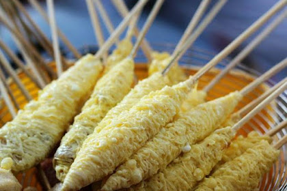 Resep Sate Telur Gulung Sosis Anti Gagal (Jajanan SD yang ngangenin)