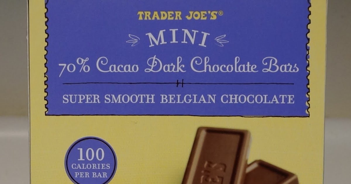 Exploring Trader Joe's Trader Joe's Mini 70 Cacao Dark Chocolate Bars