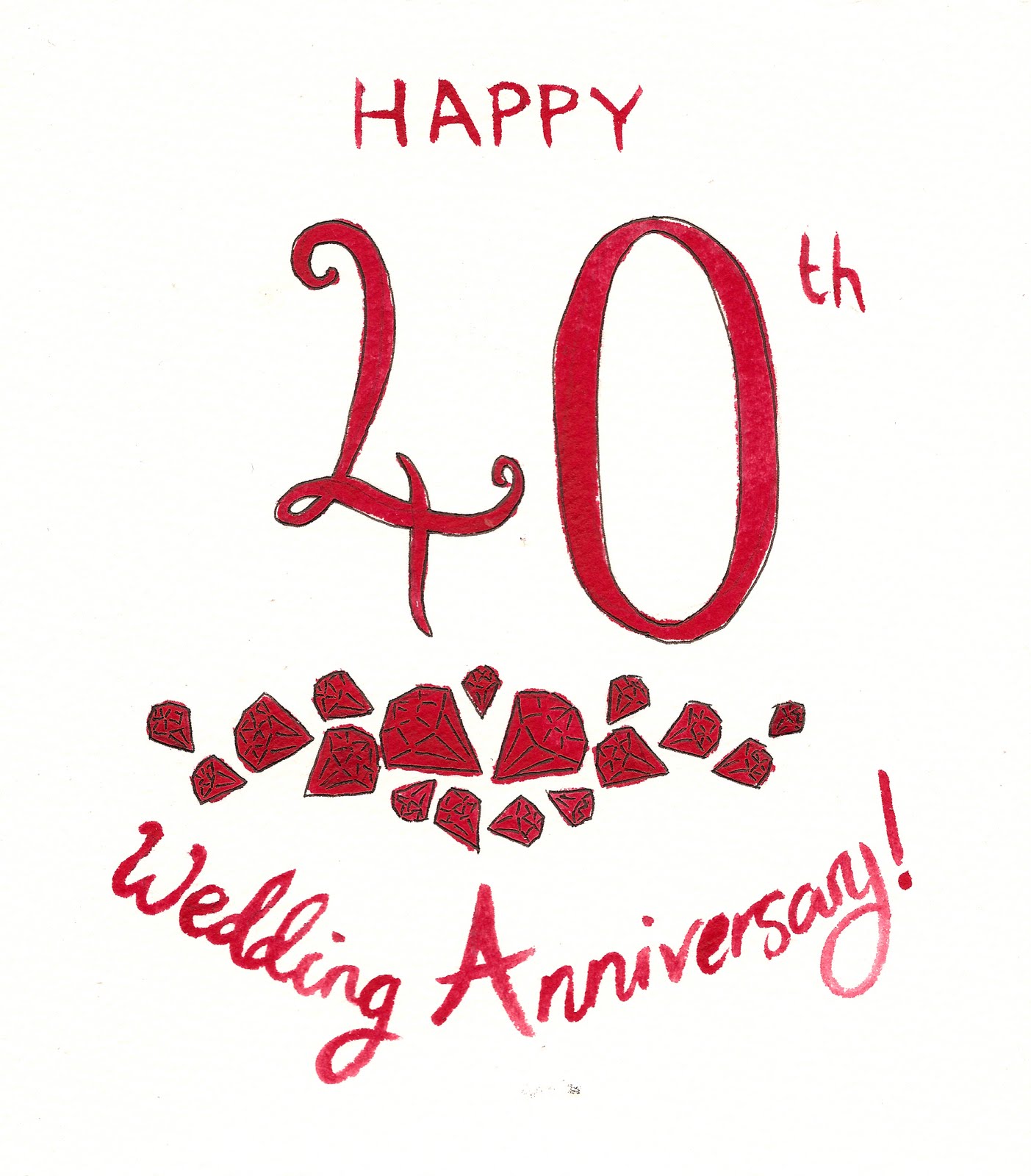 clipart ruby wedding anniversary - photo #1