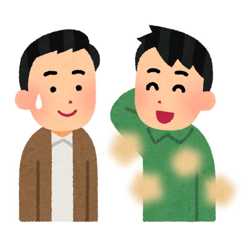 わきがのイラスト かわいいフリー素材集 いらすとや