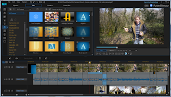 powerdirector cyberlink audio clips