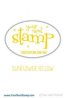 Premium Dye Ink Pad Sunflower Yellow
