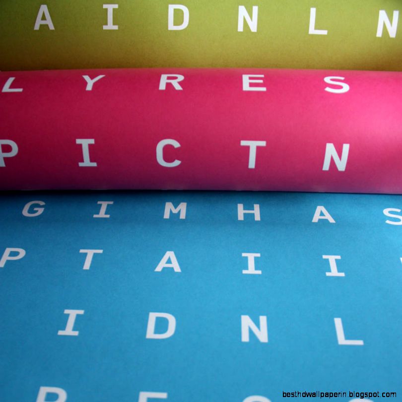 personalised word search wallpaper by identity papers