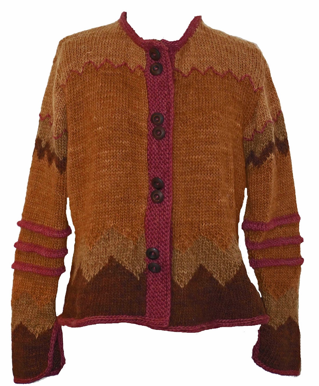 With needle and stick: The Lightning Cardigan: A Collaboration with a ...