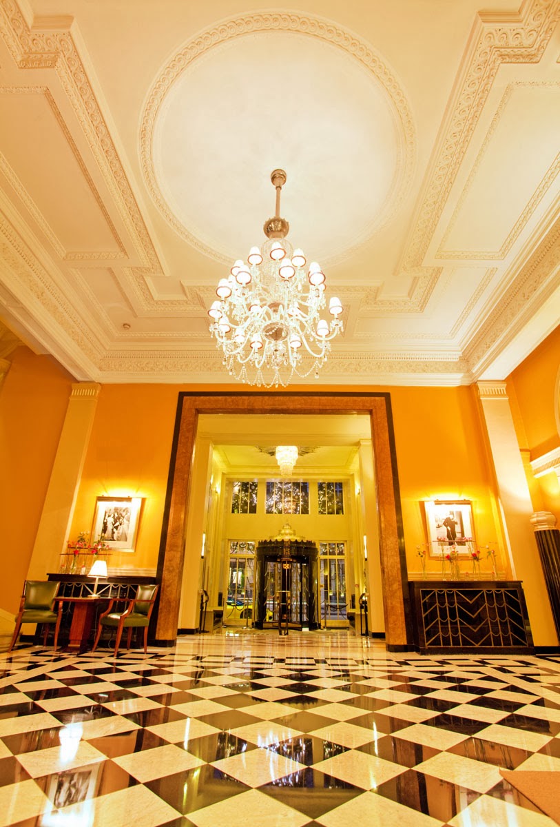 Afternoon Tea in Claridge's Foyer Claridge's Foyer, an art deco masterpiece
