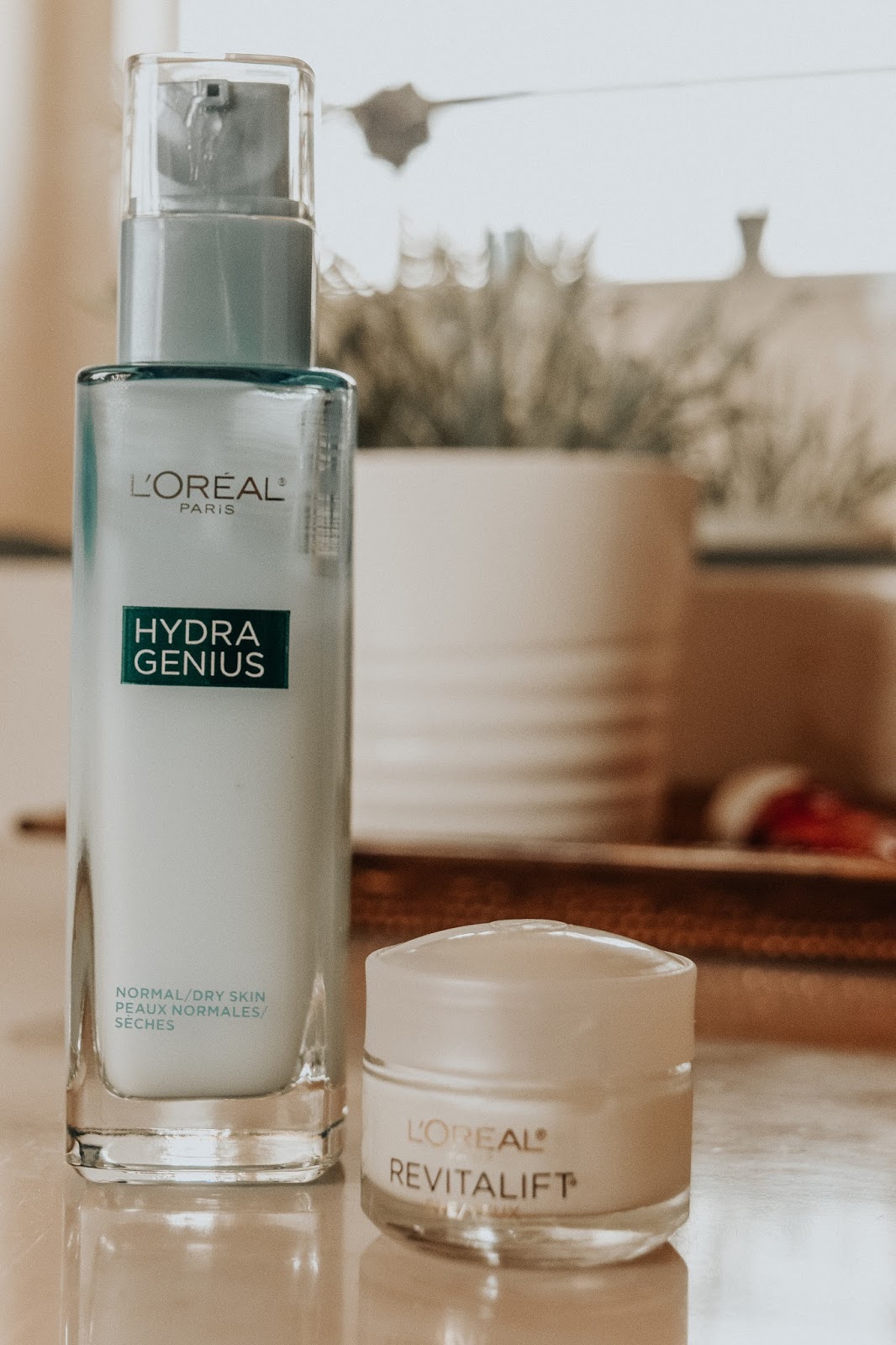 L'oreal Hydra Genius/Revitalift Eye Cream Review ASHLEIGH ROSE BLOG