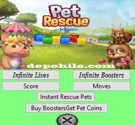 Pet Rescue Saga (PC) Hızlı Hayvan Kurtarma Hilesi Nisan 2018