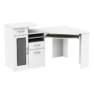 White Corner Desk White Corner Desk With Drawers