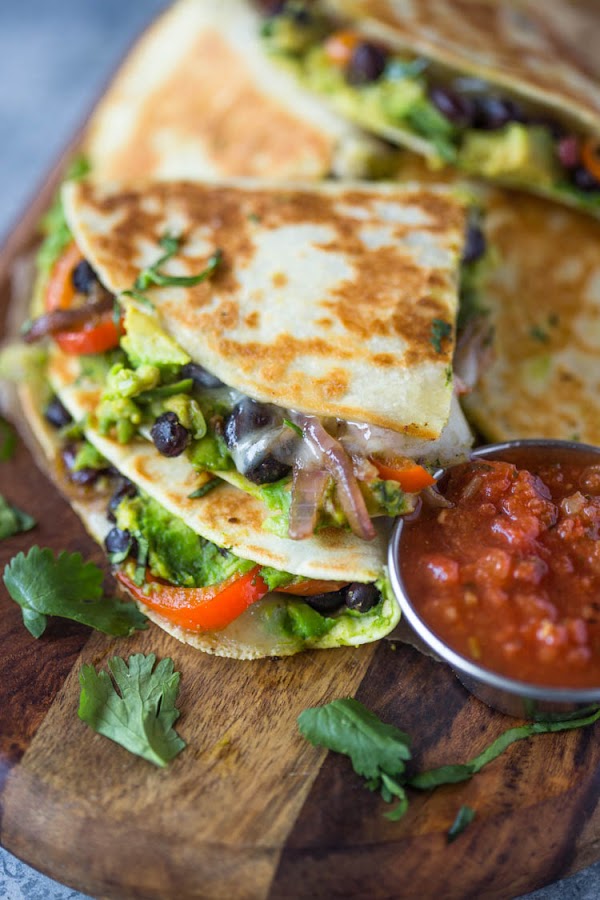 Avocado Black Bean Quesadillas Recipe Avocado Black Bean Quesadillas Recipe