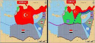 Νίκος Λυγερός, Οι παράλογοι χάρτες της Τουρκίας, ΑΟΖ, Ελλάδα, Κύπρος