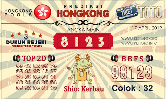 Prediksi Togel HONGKONG TIKETTOTO 17 APRIL 2019