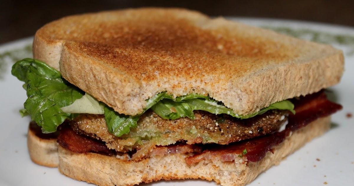Bacon, Lettuce and Fried Green Tomato Sandwiches