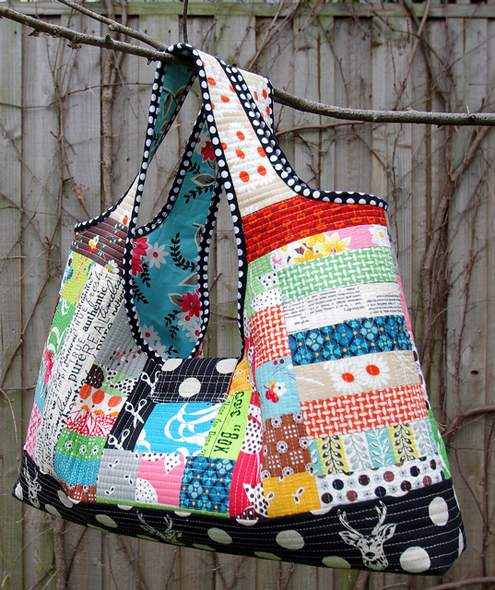 Red Pepper Quilts: Quilts As You Go - Patchwork Bags!