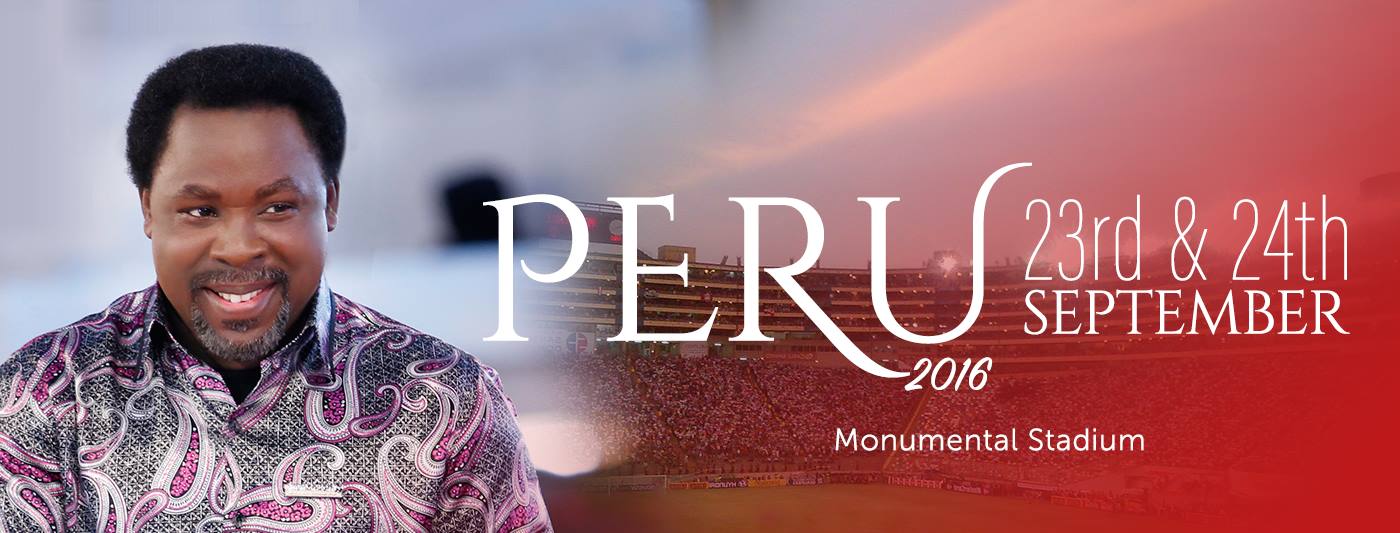 Blog TB Joshua Live Crusade In Peru at Monumental Stadium