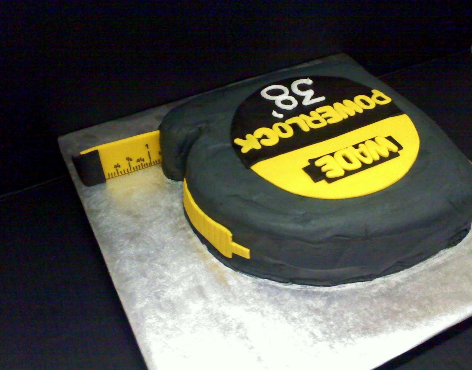 Just Add Cake Measuring Tape Cake