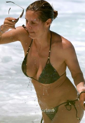 Heidi Klum “Bikini” rescue in Hawaii
