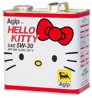 Hello Kitty motor oil