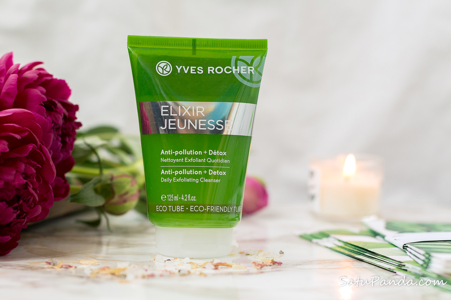 Yves Rocher Elixir Jeunesse Детокс и Восстановление. Гель Эксфолиант