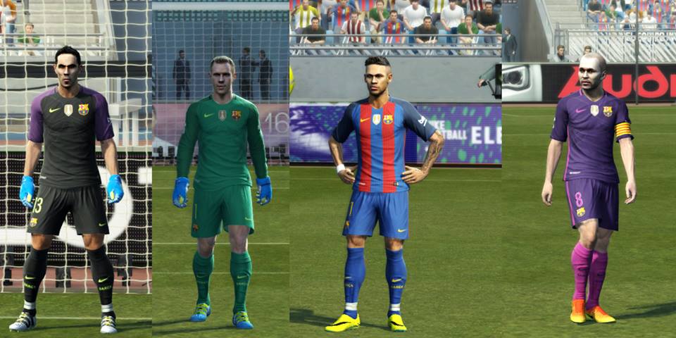 kit barcelona pes 2013