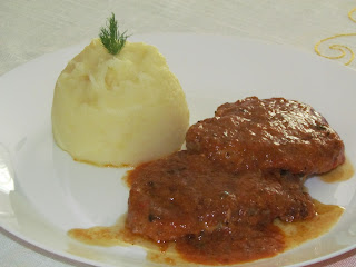 Cotlet de porc la tava / Baked pork chop